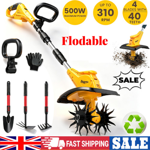 Cordless rotavator tiller - rotavator,