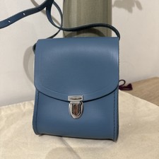 The Cambridge Satchel Company Mini Push Lock Peacock Blue Immaculate