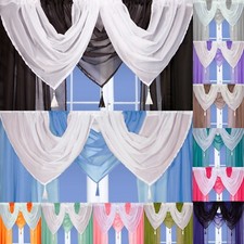 Voile swags tassled all - voile,