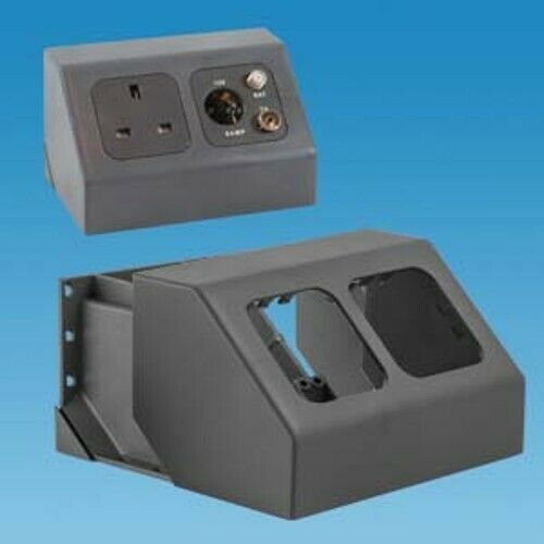 Line way angled socket - way,