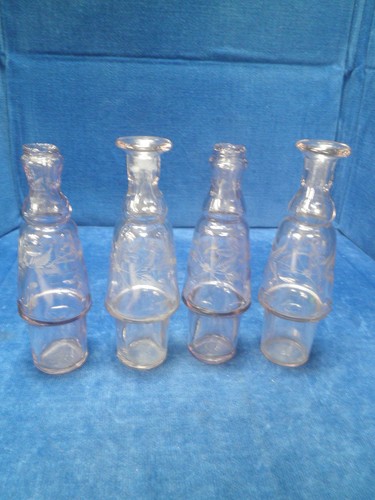 Four victorian castor cruet - four,