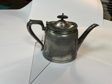 Solid silver 1881 teapot 19.4