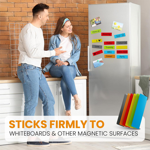 Magnetic labels 25 mm - magnetic, 75