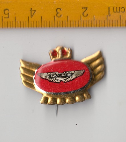 Vintage tin plate car - tin, logo