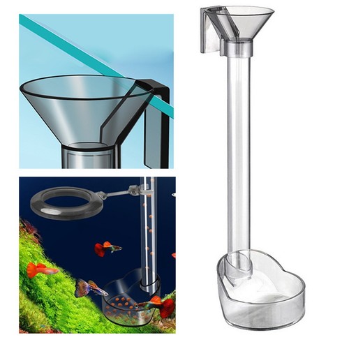 Fish shrimp feeder tube - fish,