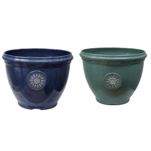Round plant pot - 30cm, garden