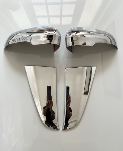 Chrome wing mirror - mirror, side