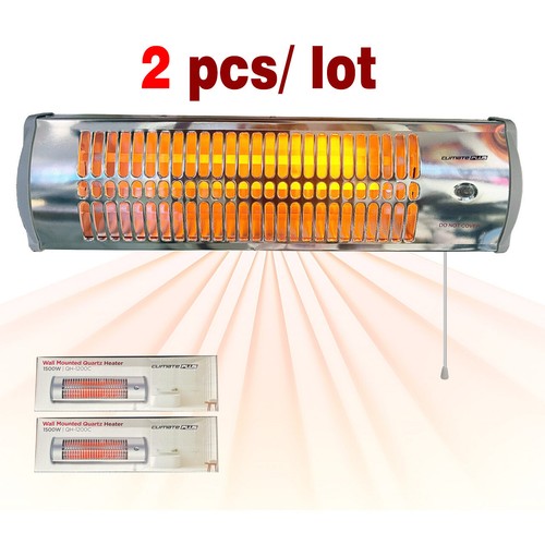 2pcs 1500w quartz wall - 2pcs,