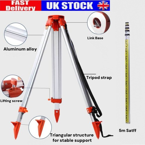 Aluminium tripod 5m survey - tripod, &