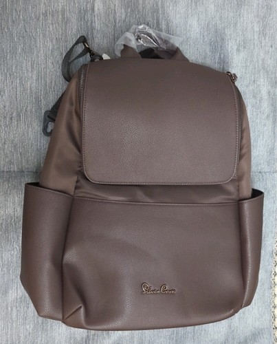 Silver cross vegan leather - silver,