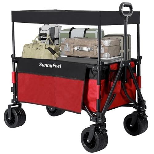 Collapsible folding wagon cart - collapsible,