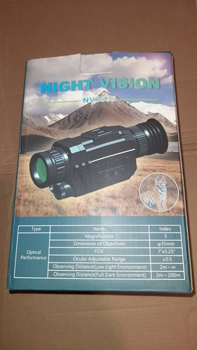 Night vision scope - vision,