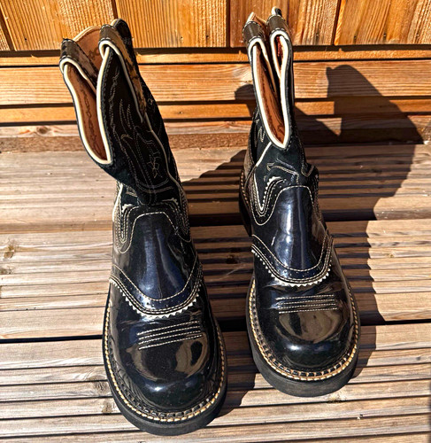 Ariat fatbaby black western - ariat,