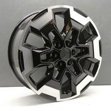 NISSAN NAVARA BLACK DIAMOND CUT 18" ALLOY WHEEL RIM 7J OEM 5JU3C GENUINE X1