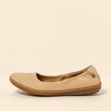 El Naturalista N5300 NOBUCK LAVADO CREAM/ CORAL BALLERINAS DONNA BEIG