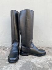 WW2 GERMAN OFFICER LEATHER BOOTS - RIDING BOOTS FOR MEN - ALL SIZES AVAILABLE