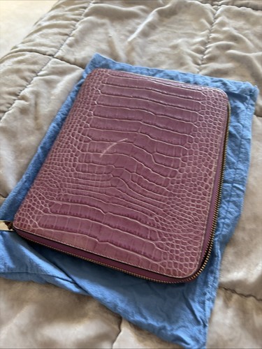 Smythson notebook folder in - smythson,
