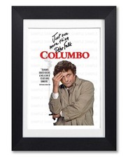 COLUMBO PETER FALK SIGNED