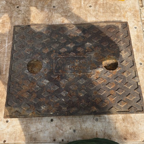 Cast iron manhole cover 665mm - cover,