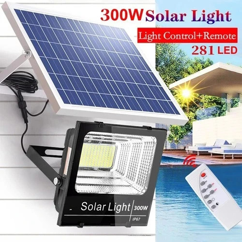 300w led solar flood - solar, light