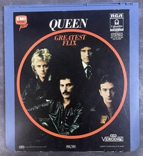 Queen Greatest Flix -  Rare Collectors Item CED Videodisc RCA 1983