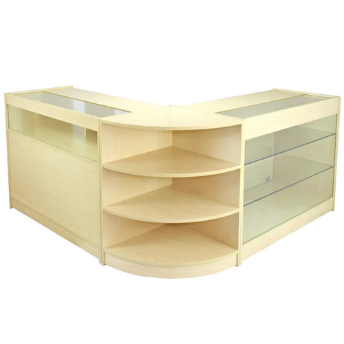 Retail counter maple shop - retail,