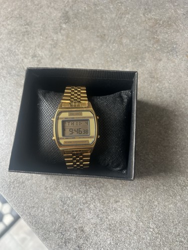 Seiko a904 5190 gold - seiko, a904-5190