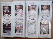 4 Porcelain Doll Dolls The Classic Collection 40cm In Box