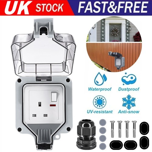 Ip66 waterproof outdoor 13a - ip66, 1
