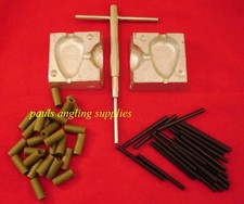 Fishing Inline lead Mould Flat