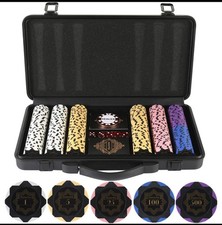 🎲 Texas Holdem Poker Set! 300pc | 13.5g Chips | Christmas Gift |