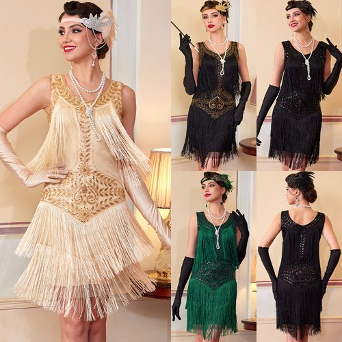 Gatsby flapper 1920s beaded - gatsby,