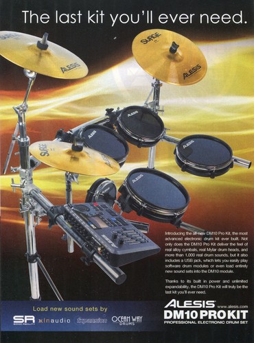 2010 print alesis dm10 - print,