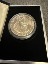 1982 POPE JOHN PAUL II Visit UK Crownmedal Pobjoy Mint Limited Edition w/ COA