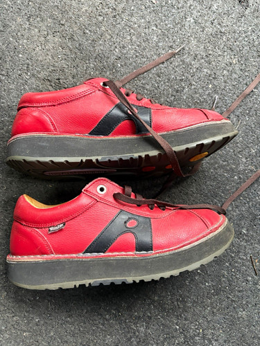 Art company leather low top - leather,