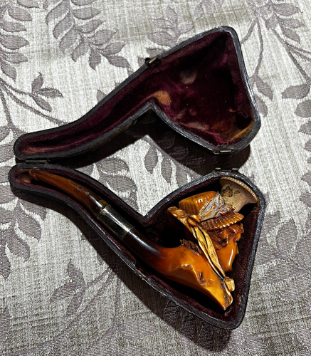 Figural meerschaum celebrity - figural,