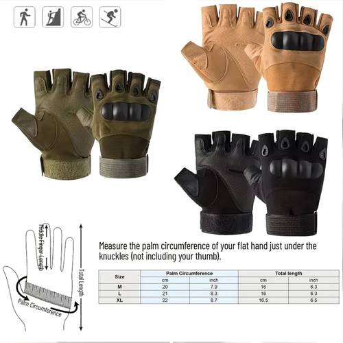 New tactical half finger - half,