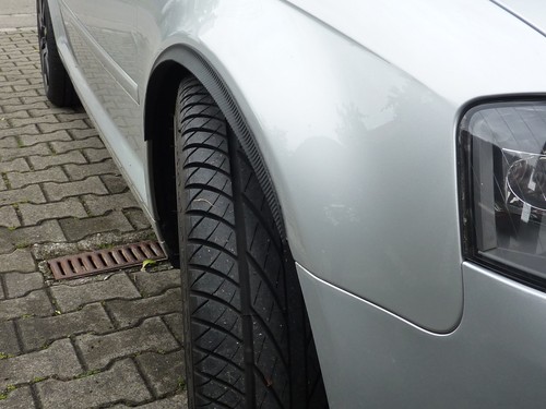 Wheel arch carbon opt side - 2x,