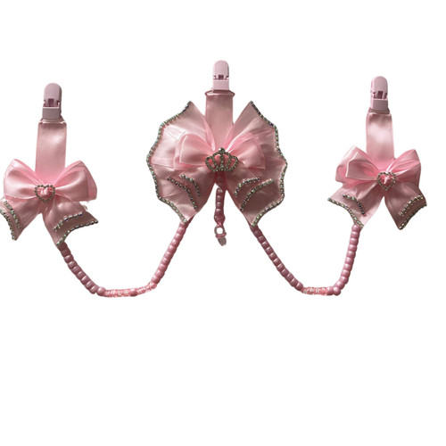 Personalised baby pink - pink, triple