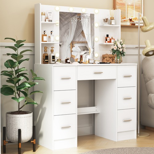 White large dressing table - dressing,