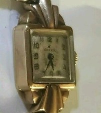 ROLEX PRECISION 9CT GOLD CASE