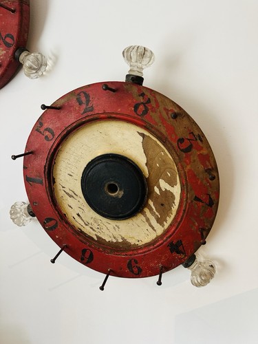 Antique fairground roulette - antique,