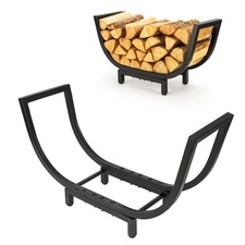 Fire Log Rack Metal Firewood