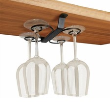Under Shelf Wine Glass Holder