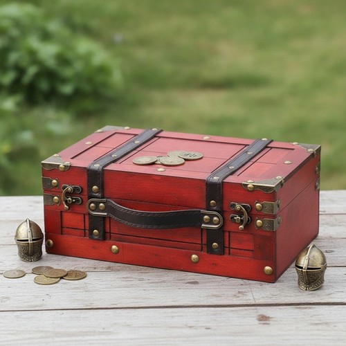 Vintage suitcase box - vintage,