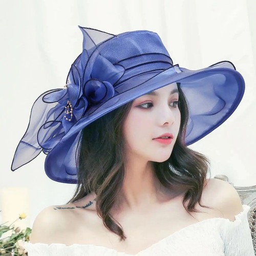 Large hat fascinator weddings - hat,
