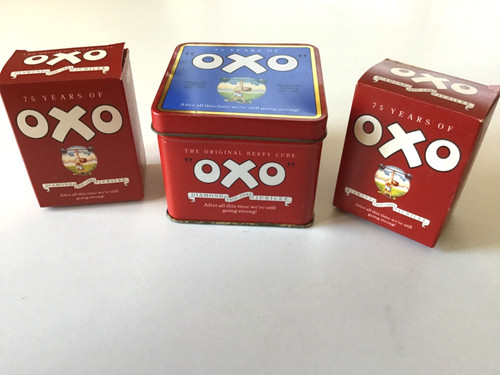 Vintage oxo tin - , years