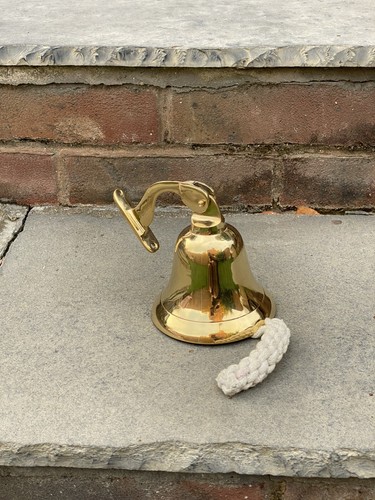 Solid brass bell - brass,