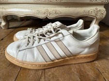 Vintage Genuine 1980s Adidas Original VL Court Sneakers Shoes Trainers 7 TC