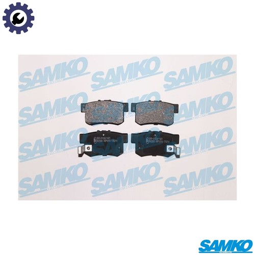 Brake pad set disc - set,